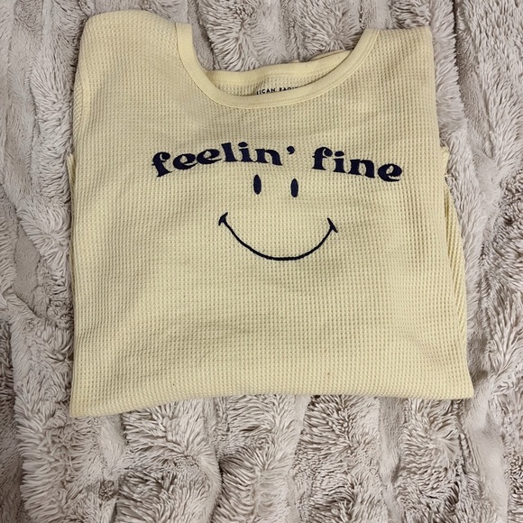 American Eagle Waffle Tee! - Picture 1 of 3